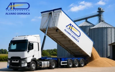 Ventajas del transporte basculante para productos agrícolas a granel