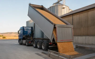 Claves para una carga y descarga eficiente de cereales a granel